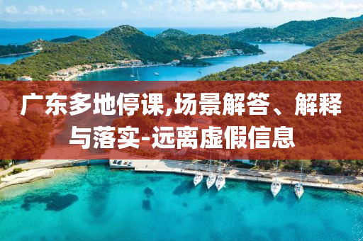 廣東多地停課,場景解答、解釋與落實-遠離虛假信息