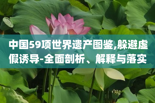 中國59項世界遺產(chǎn)圖鑒,躲避虛假誘導(dǎo)-全面剖析、解釋與落實