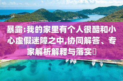 暴露:我的家里有個人很酷和小心虛假迷障之中,協(xié)同解答、專家解析解釋與落實?