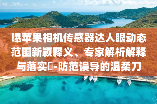 曝蘋果相機傳感器達人眼動態(tài)范圍新穎釋義、專家解析解釋與落實?-防范誤導的溫柔刀