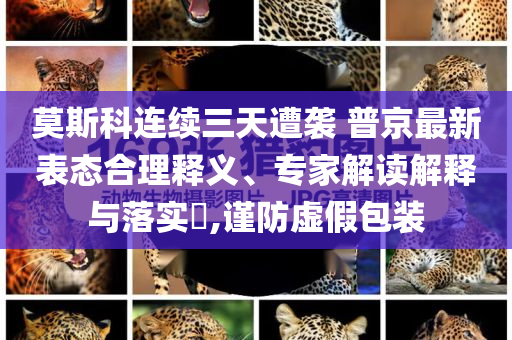 莫斯科連續(xù)三天遭襲 普京最新表態(tài)合理釋義、專家解讀解釋與落實(shí)?,謹(jǐn)防虛假包裝