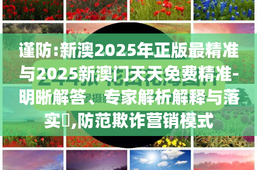 謹(jǐn)防:新澳2025年正版最精準(zhǔn)與2025新澳門天天免費(fèi)精準(zhǔn)-明晰解答、專家解析解釋與落實(shí)?,防范欺詐營銷模式