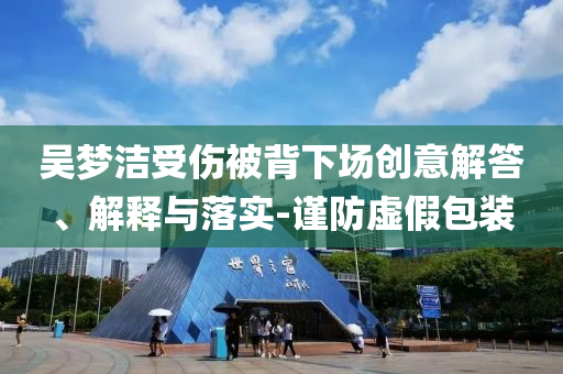 吳夢潔受傷被背下場創(chuàng)意解答、解釋與落實(shí)-謹(jǐn)防虛假包裝