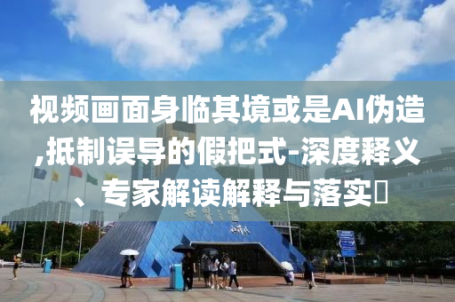 視頻畫(huà)面身臨其境或是AI偽造,抵制誤導(dǎo)的假把式-深度釋義、專(zhuān)家解讀解釋與落實(shí)?